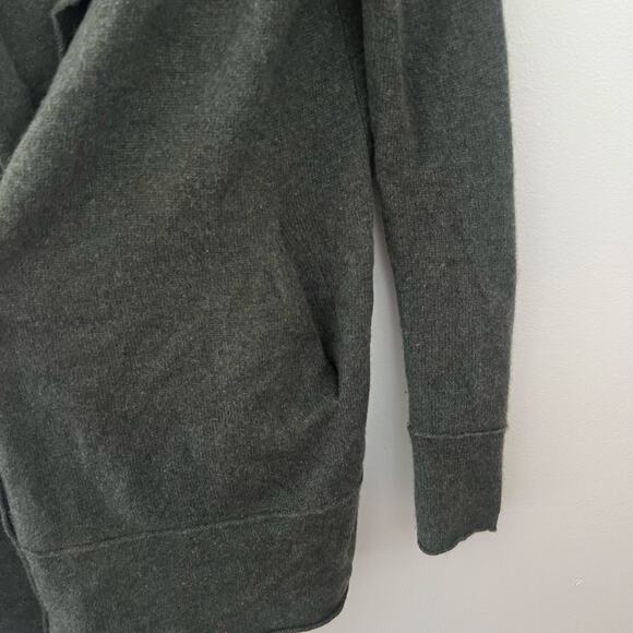 NOT SHY Sweater 100% Cashmere Size small  Duster Open Cardigan Made In France - Picture 4 of 10